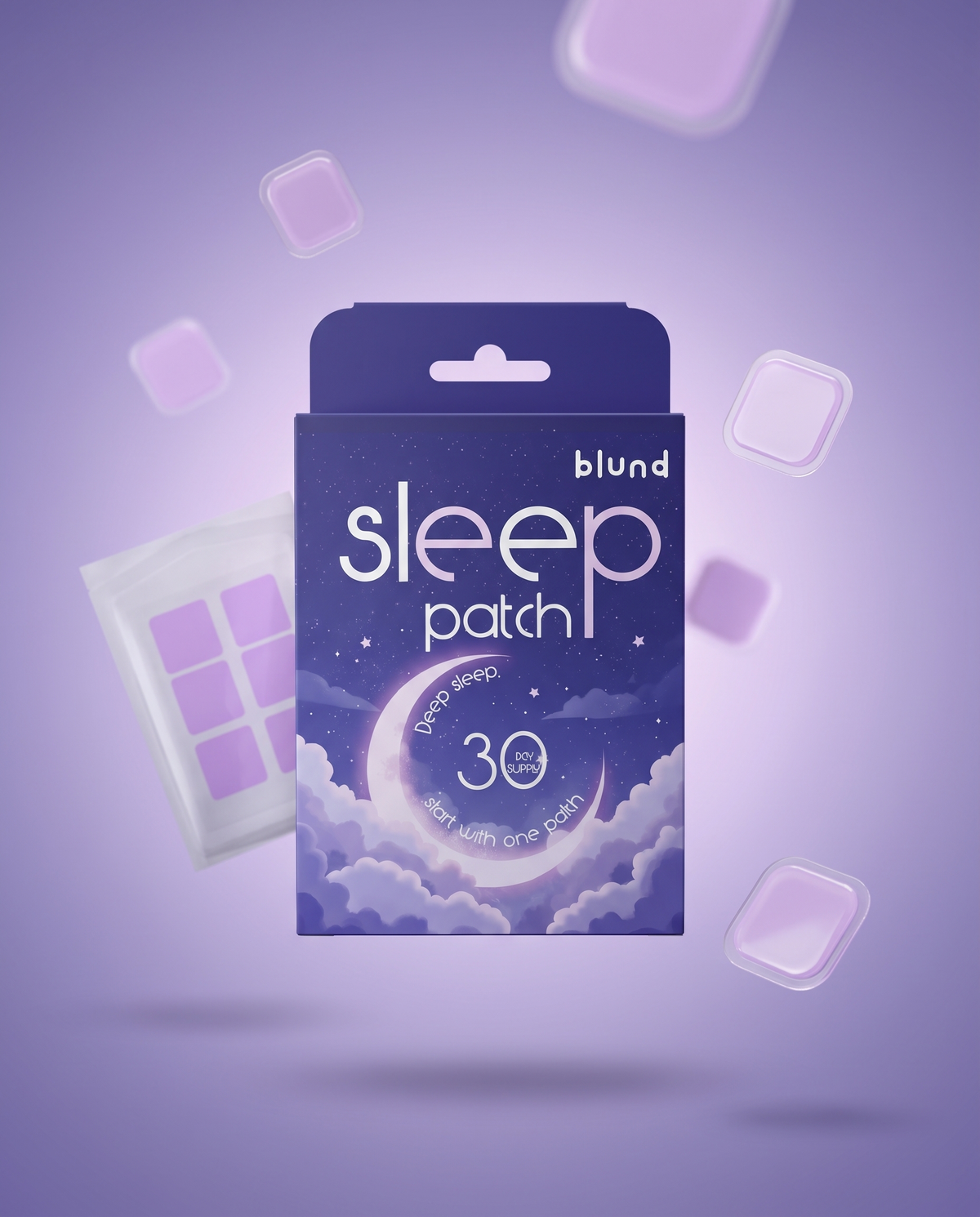 BLUND Sleep Patch — floating box