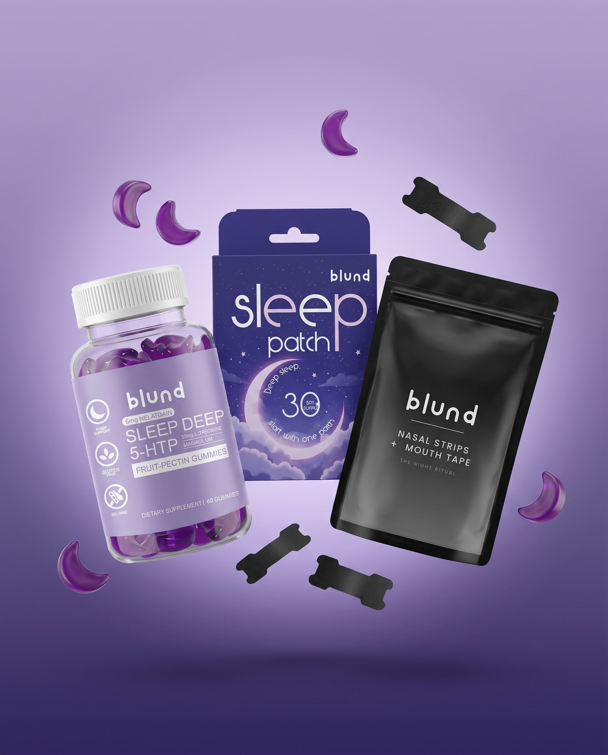 The BLUND Sleep Bundle — three products